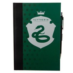 Harry Potter Slytherin Crest Hardcover Journal and Pen Set - Wizarding World